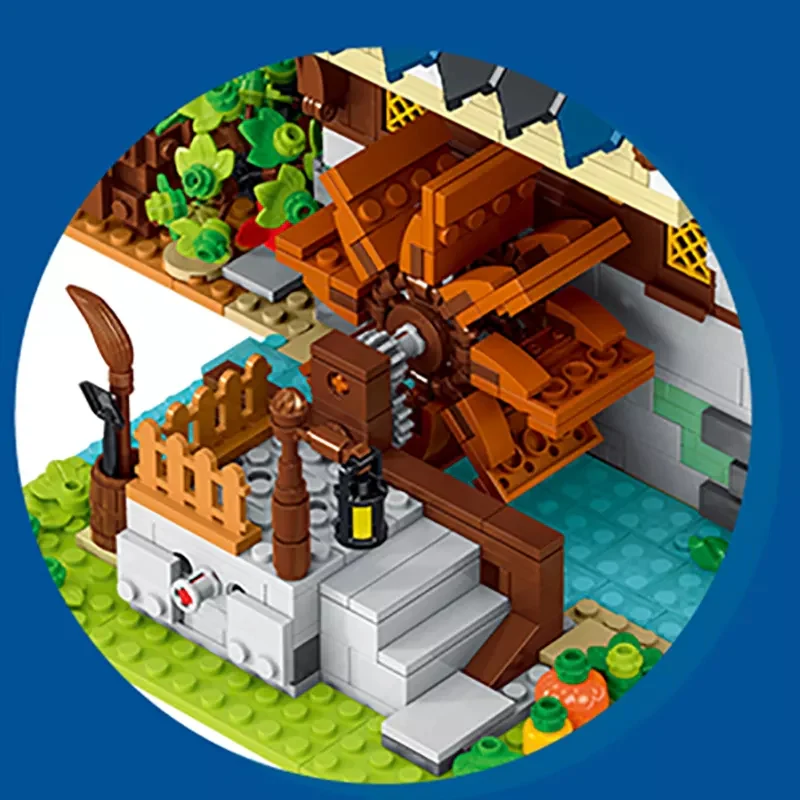 URGE 50104 Medieval Town Water Mill - YWOBB