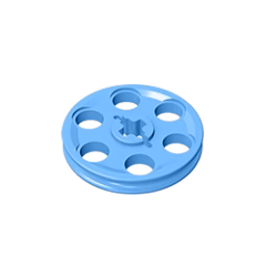 GOBRICKS GDS-1264 Technic Wedge Belt Wheel - YWOBB