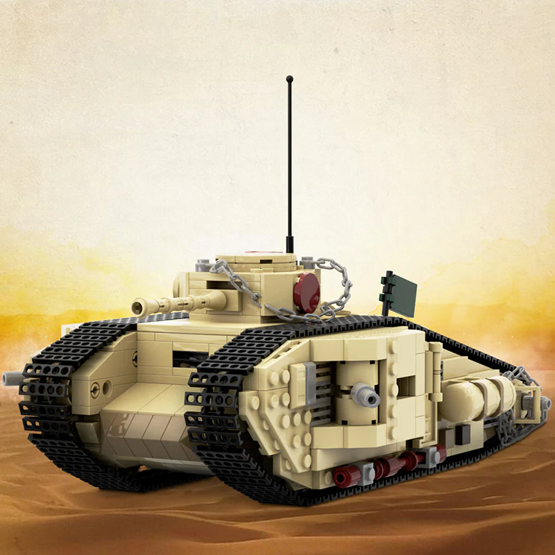 GOBRICKS MOC A1001 Raiders of the Lost Ark tank - YWOBB