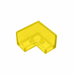 GOBRICKS GDS-1042 Panel 2 x 2 x 1 Corner - YWOBB