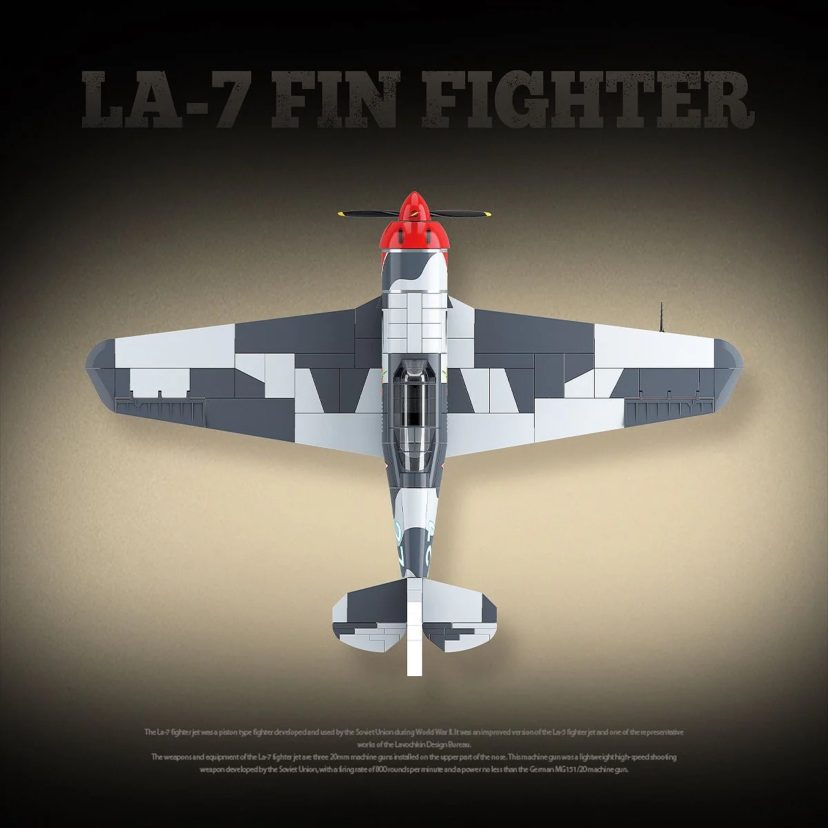 Quan Guan 100286 LA-7 Fin Fighter - YWOBB