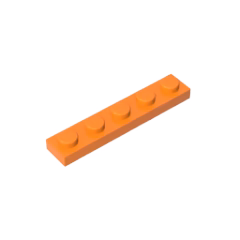 GOBRICKS GDS-90026 Plate 1 x 5 - YWOBB