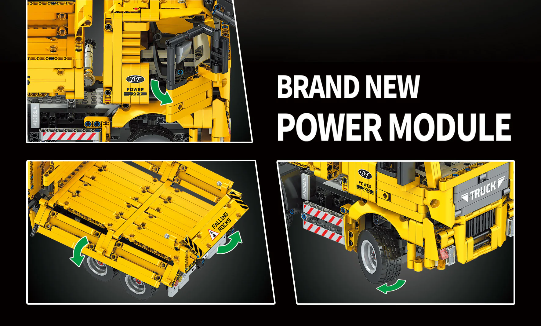 Mould King 15025 Dump Truck - YWOBB