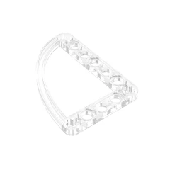 GOBRICKS GDS-1181 Modified L-Shape Quarter Ellipse Thin 5 x 7 - YWOBB