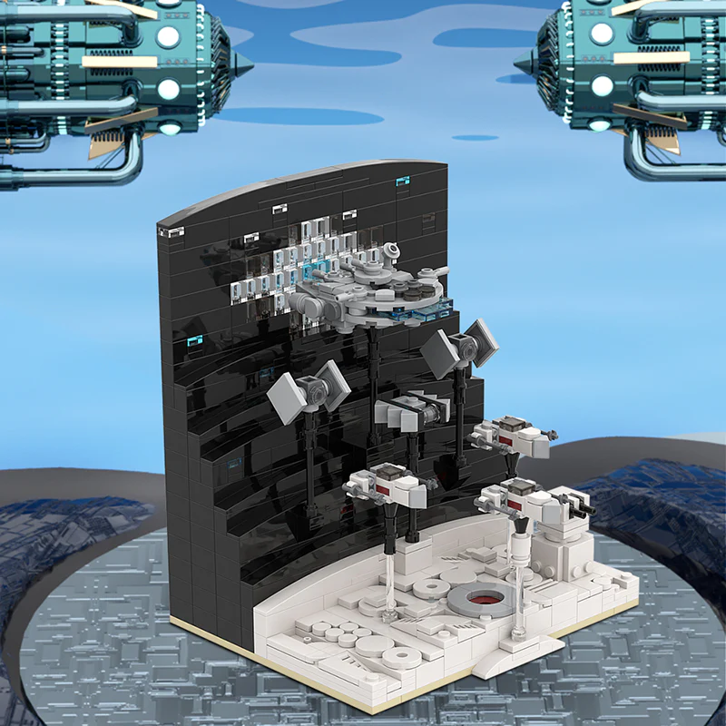 GOBRICKS MOC A0156Y04 Micro Episode IV :BATTLE - YWOBB