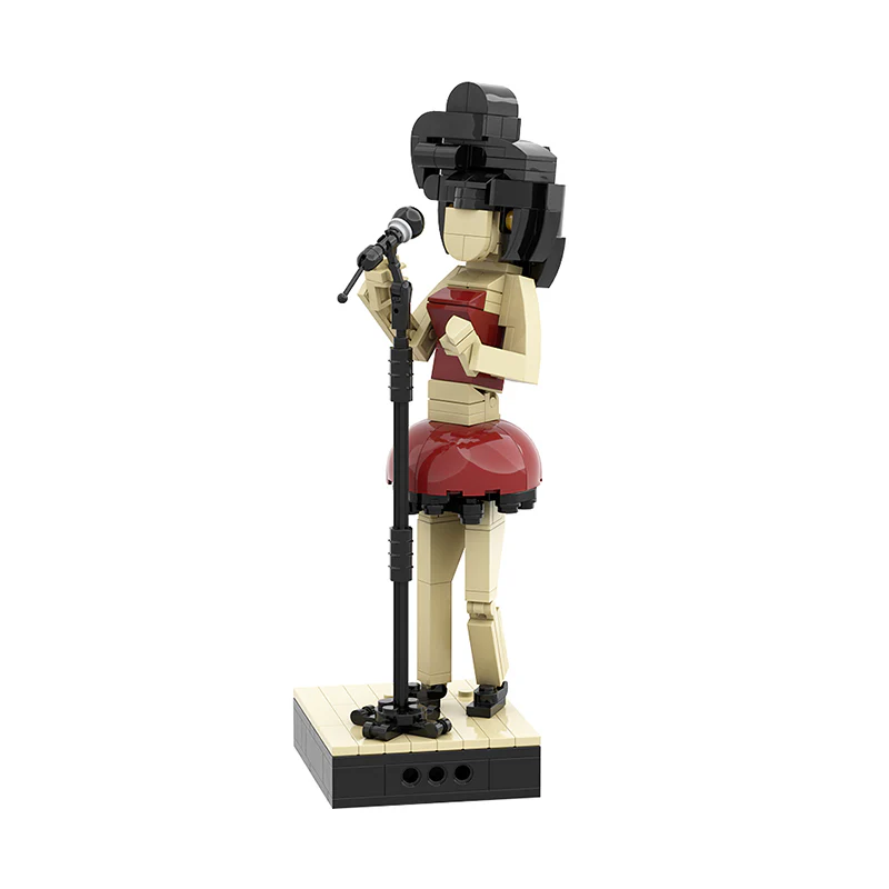 GOBRICKS MOC 125488 Amy Winehouse - YWOBB
