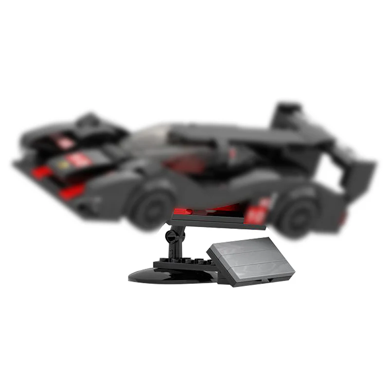 GOBRICKS MOC 102356 Display stand for Speed Champions - YWOBB