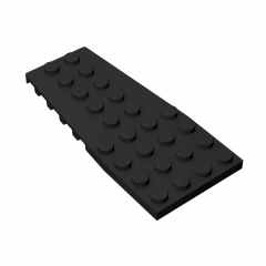 GOBRICKS GDS-897  Plate 4 x 9 with Stud Notches - YWOBB