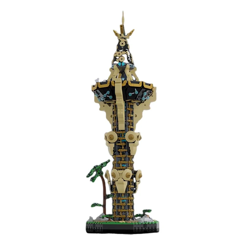 GOBRICKS MOC 139323 Sheikah Tower - YWOBB