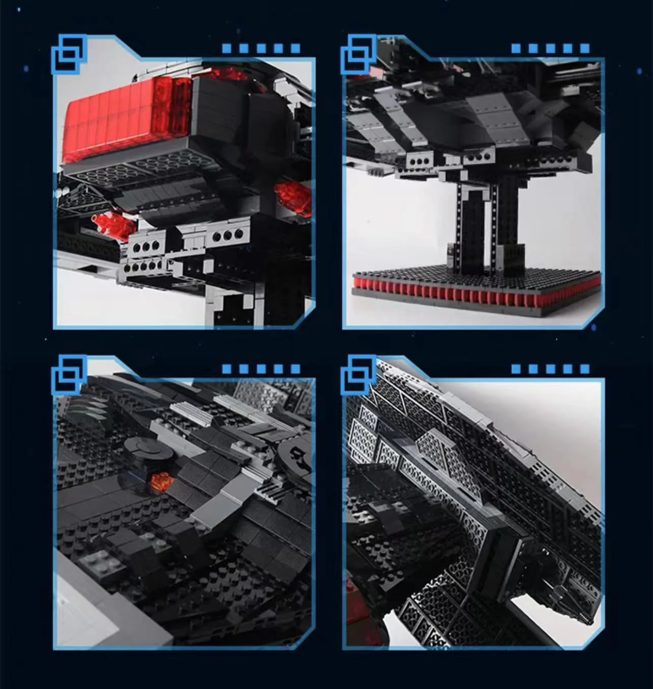 Mould King 21025 KYLO REN TIE FIGTHER OVP US Warehouse Version - YWOBB