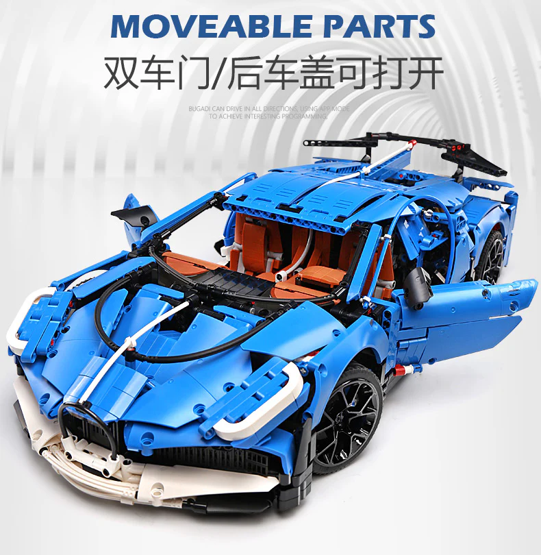 Mould King 13125 Bugatti Dwo - YWOBB
