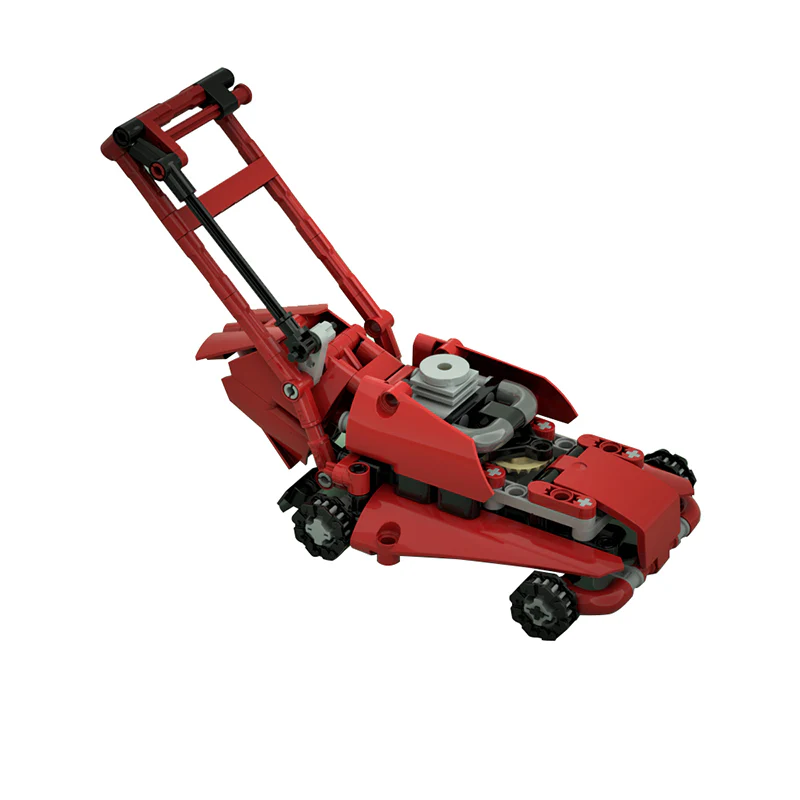 GOBRICKS MOC 132455 42107 THE RICH KID LAWN MOWER - YWOBB