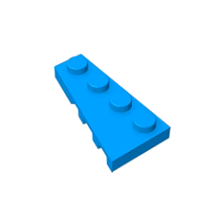 GOBRICKS GDS-548 Plate 4 x 2 Left - YWOBB