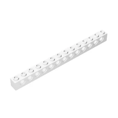 GOBRICKS GDS-629  Brick 1 x 14 with Holes - YWOBB
