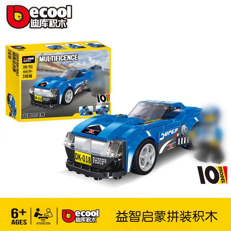 DECOOL 31018 Mini Racing Cars - YWOBB