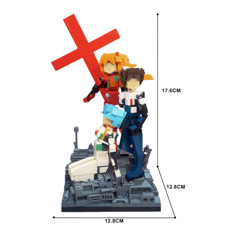 GOBRICKS MOC 150218 Evangelion Pilots Diorama - YWOBB