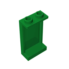 GOBRICKS GDS-781 Panel 1 x 2 x 3 with Side Supports - Hollow Studs - YWOBB