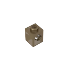 GOBRICKS GDS-2196 Technic Brick 1 x 1 with Axle Hole - YWOBB