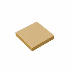 GOBRICKS GDS-561 Tile 2 x 2 - YWOBB