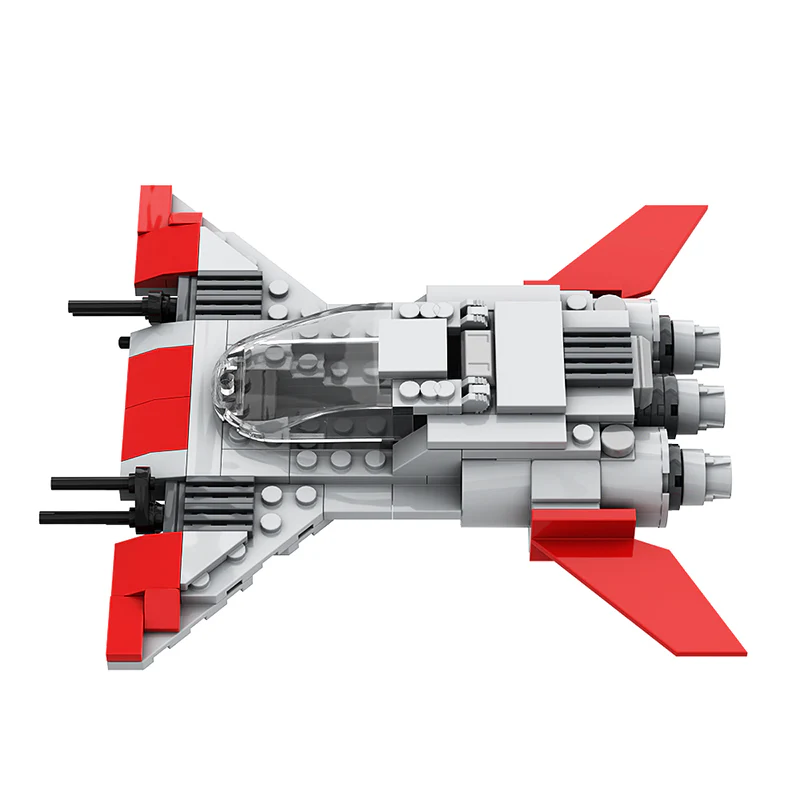 GOBRICKS MOC 140526 Mandalorian Season 3 Pirate Fighter - YWOBB