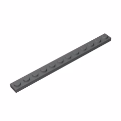 GOBRICKS GDS-508 Plate 1 x 12 - YWOBB