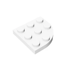 GOBRICKS GDS-570 Round Corner 3 x 3 - YWOBB