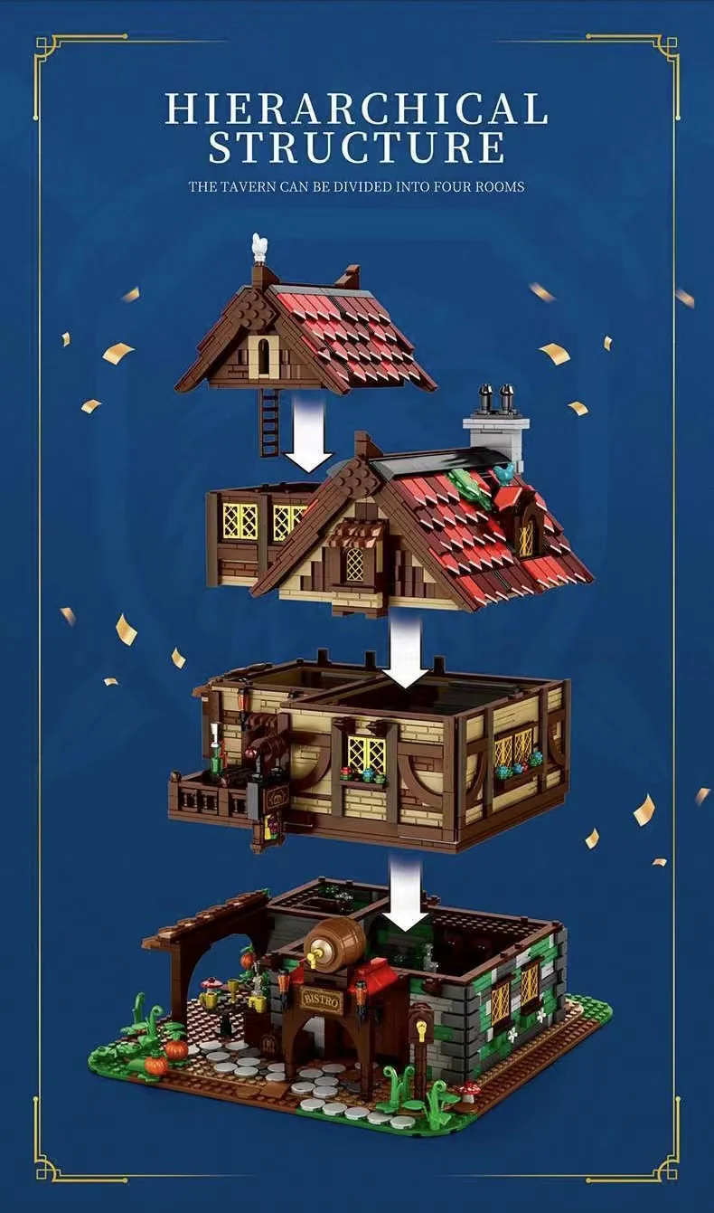 Reobrix 66018 Medieval Bistro 