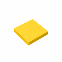 GOBRICKS GDS-561 Tile 2 x 2 - YWOBB