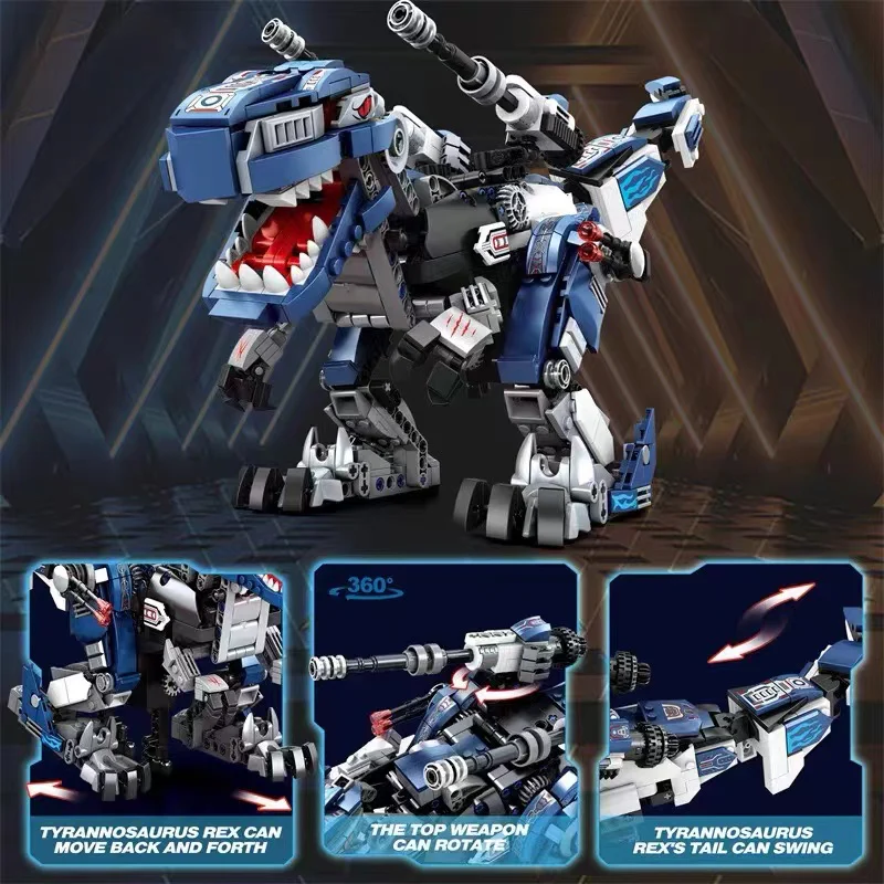 Reobrix 33002 Mecha Dino Mecha Rex - YWOBB