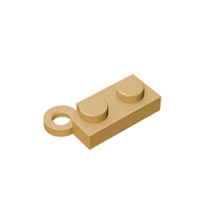 GOBRICKS GDS-807 Hinge Plate 1 x 4 Swivel Base - YWOBB