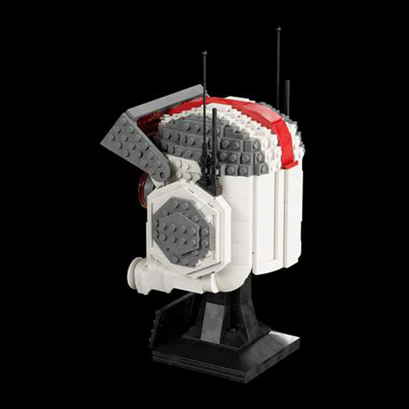GOBRICKS MOC 142590 Bad Batch Helmet - TECH - YWOBB