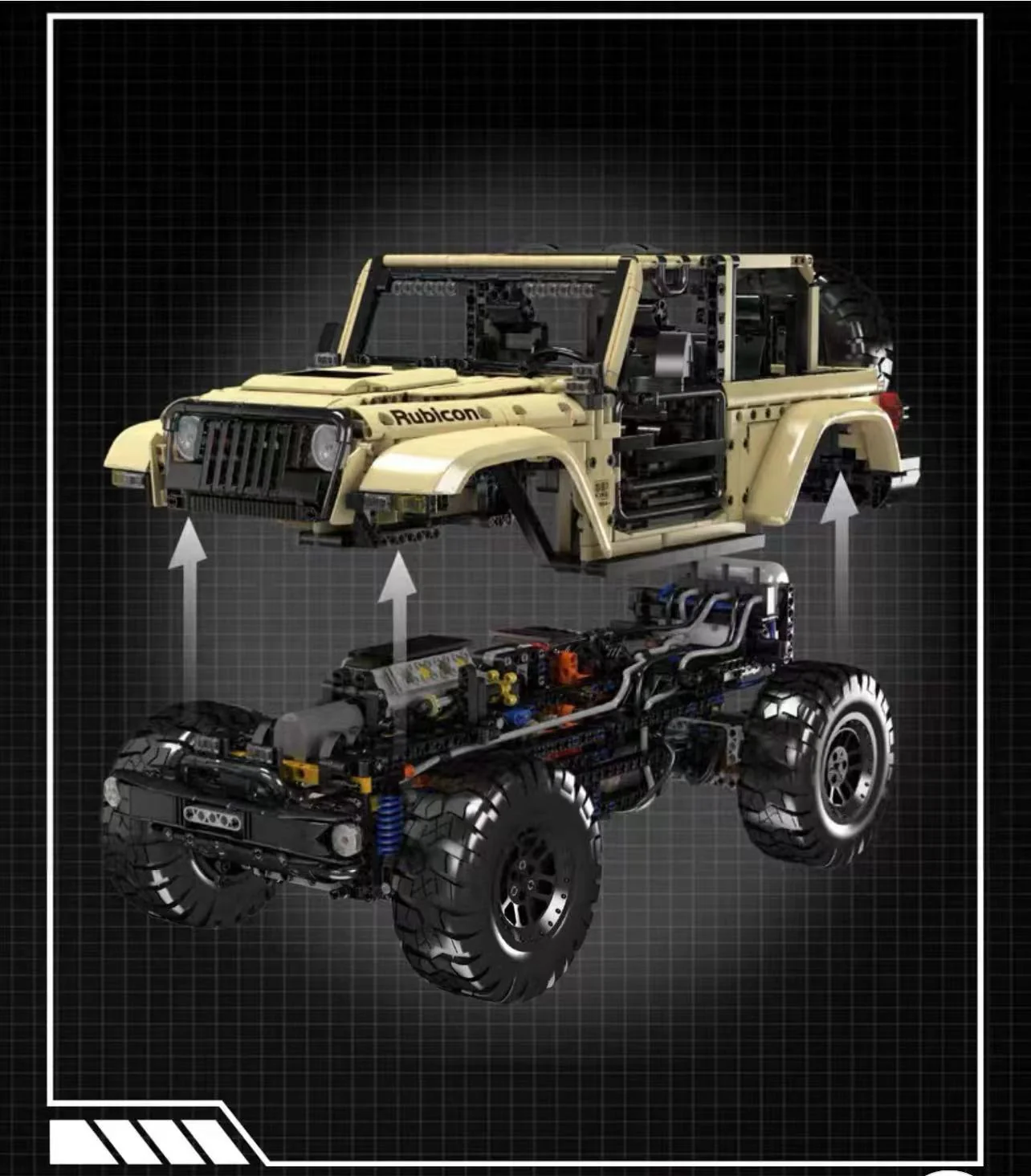 Mould King 13184 Wrangler - YWOBB