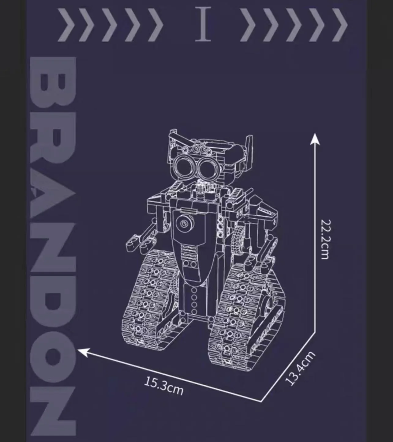 Mould King 15082 RC Robots - YWOBB
