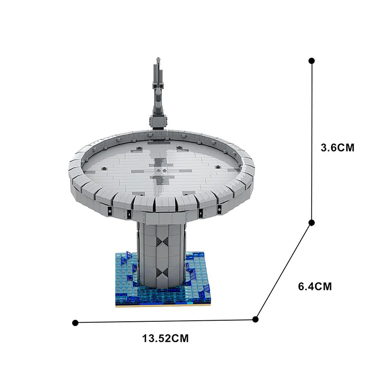 GOBRICKS MOC 146457 Kamino Platform v1 - YWOBB