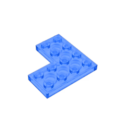 GOBRICKS GDS-696 Plate 4 x 4 Corner - YWOBB