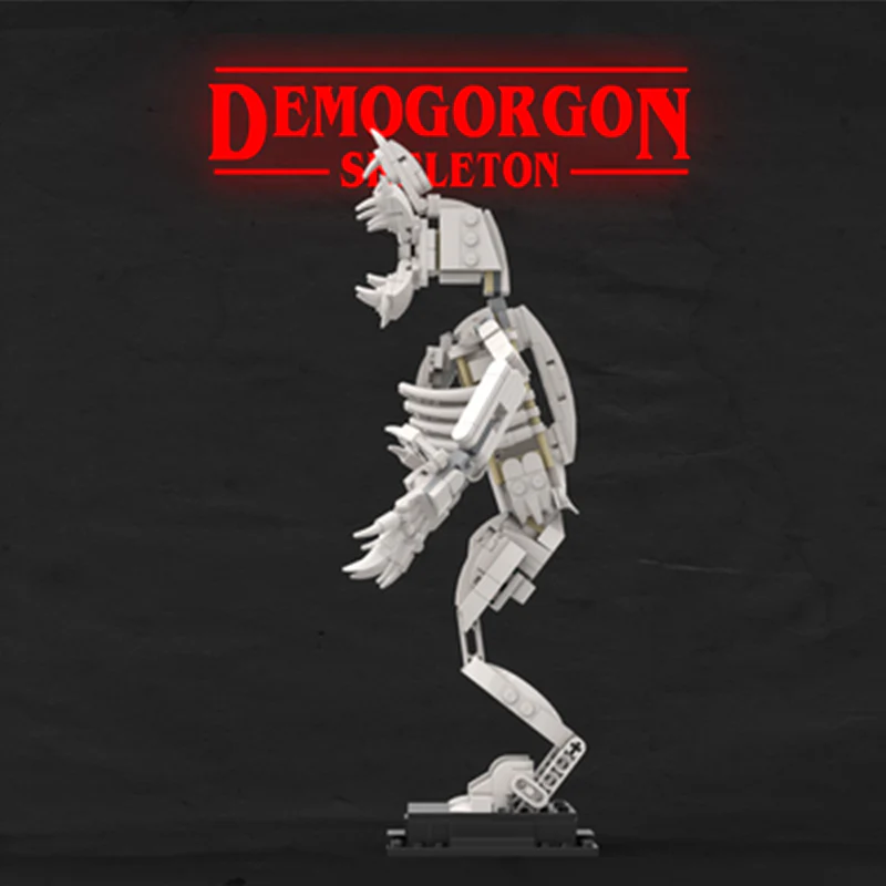 GOBRICKS MOC 138720 Demogorgon Skeleton Dinosaur Fossils - YWOBB