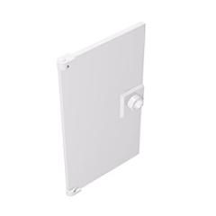 GOBRICKS GDS-763 Door 1 x 4 x 6 with Stud Handle - YWOBB