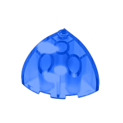 GOBRICKS GDS-1078 Round Corner 3 x 3 x 2 Dome Top - YWOBB