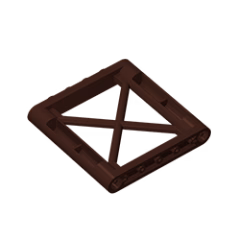 GOBRICKS GDS-1196 Support 1 x 6 x 5 Girder Rectangular - YWOBB