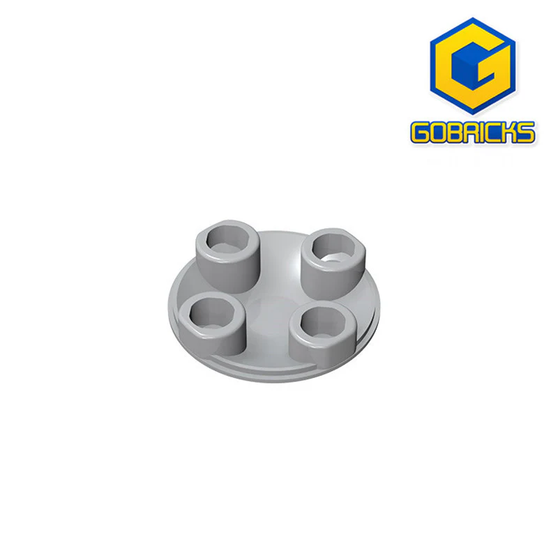 GOBRICKS GDS-608  Round 2 x 2 with Rounded Bottom - YWOBB