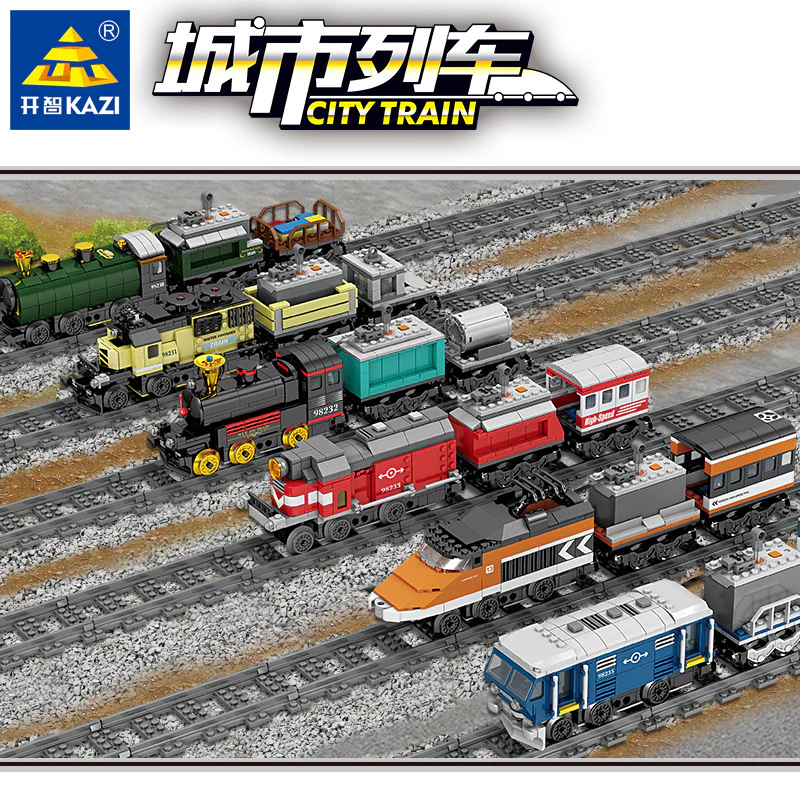KAZI KY98230-98235 RC Electric Train - YWOBB