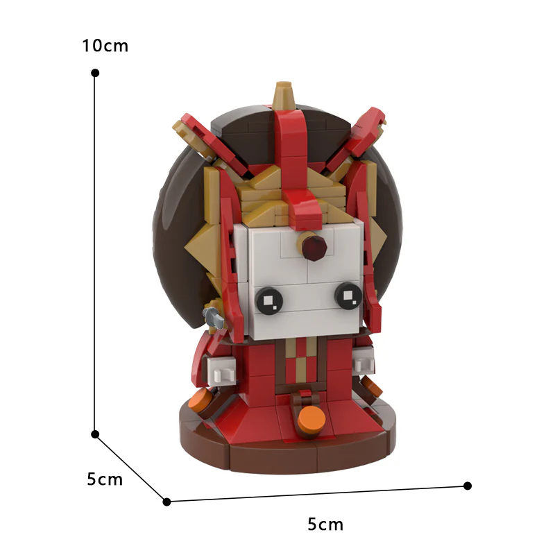 MOC 74774 Queen Amidala BrickHeadz - YWOBB
