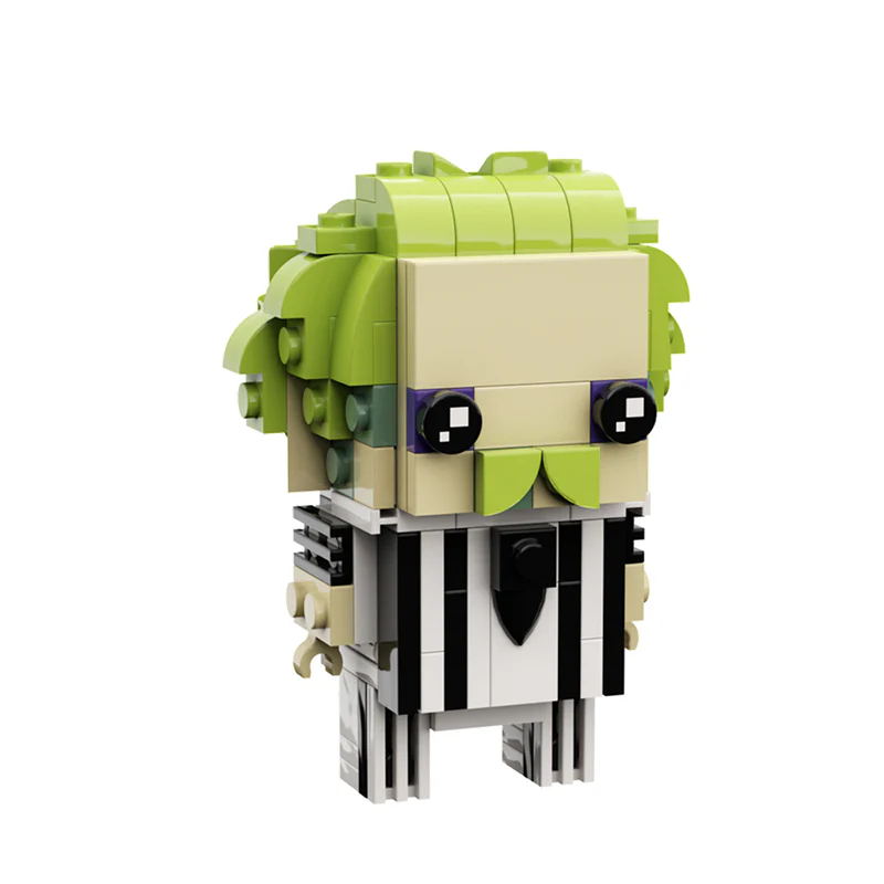 GOBRICKS MOC 43740 Beetlejuice BrickHeadz - YWOBB