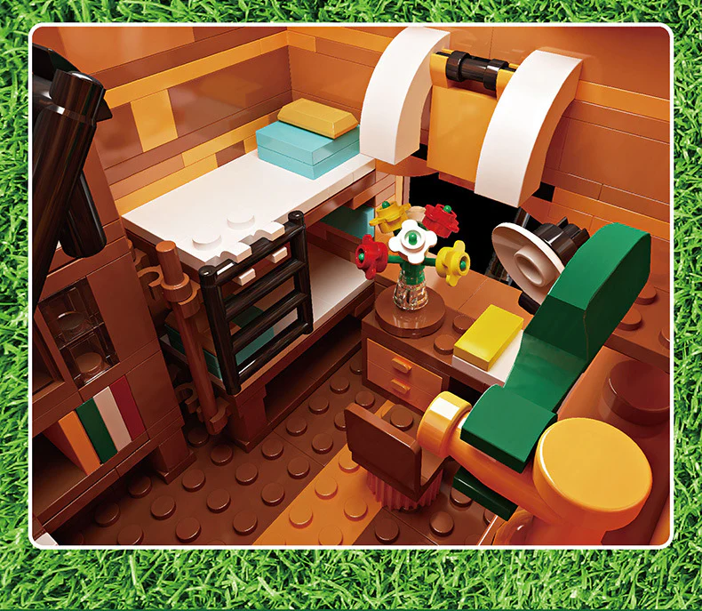 Mould King 16033 Treehouse with Lights - YWOBB