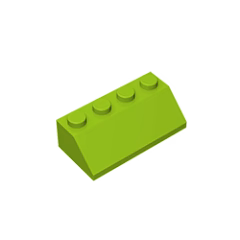 GOBRICKS GDS-591 Slope 45 2 x 4 - YWOBB