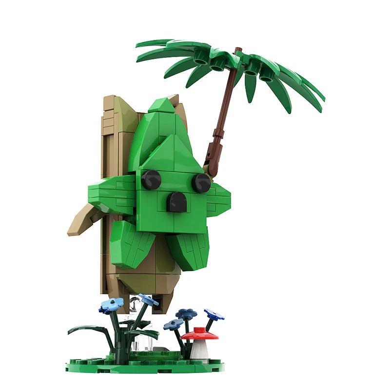 GOBRICKS MOC A0932Y05 Zelda hahaha 5 - YWOBB