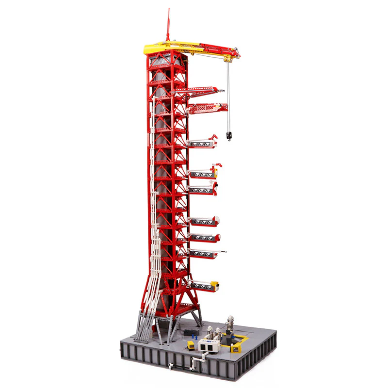 MOC Apollo Saturn V Launch Umbilical Tower - YWOBB