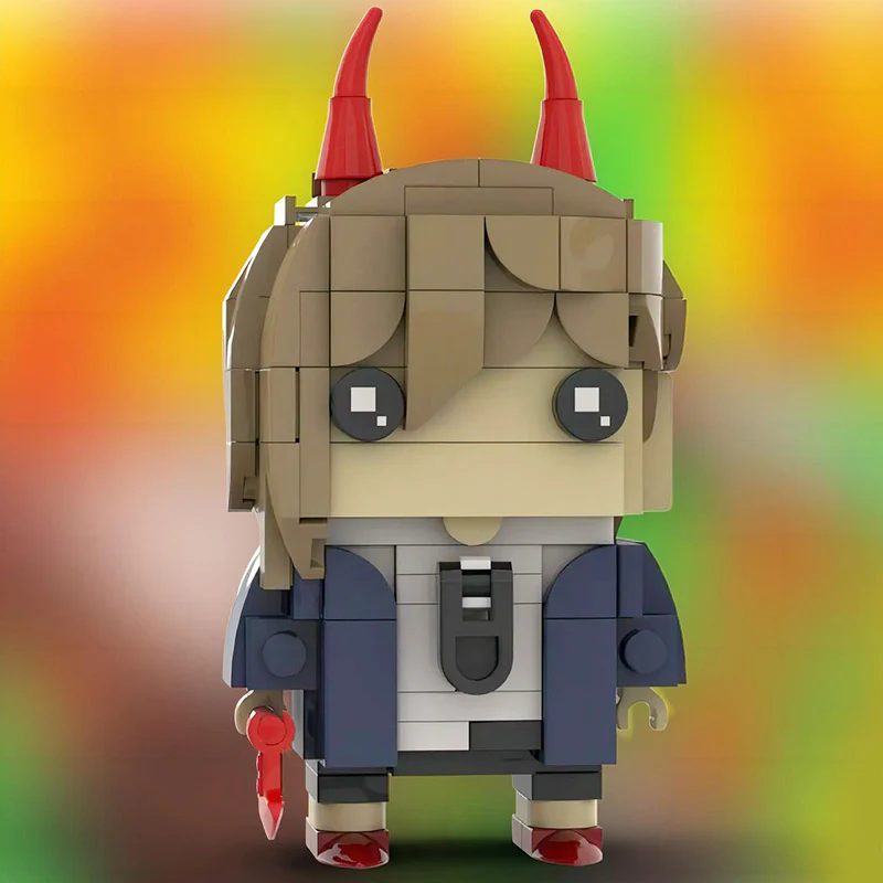 MOC 130304+130303 Chainsaw Man (Dianci and Pava) - YWOBB