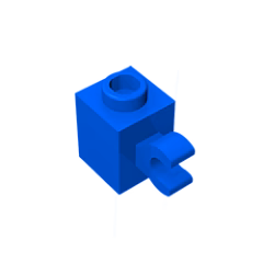GOBRICKS GDS-724  Modified 1 x 1 with Clip - YWOBB