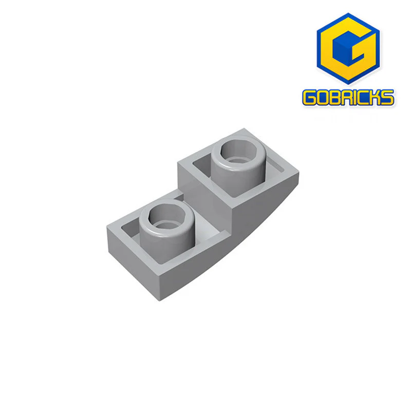 GOBRICKS GDS-795 Curved 2 x 1 Inverted - YWOBB